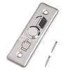 Metal Door Exit Button Stainless Steel Panel, Door Release Buttons for Hollow Door 002OP