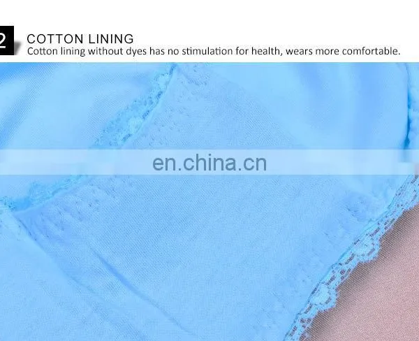 Top Quality Elegant New Arrival Fitness Nylon/Cotton Teen Custom Women Underwear photo-5