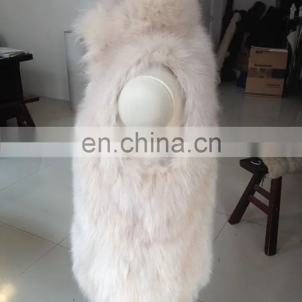 Ladies Fashion Fox Fur Vest With Hock photo-2