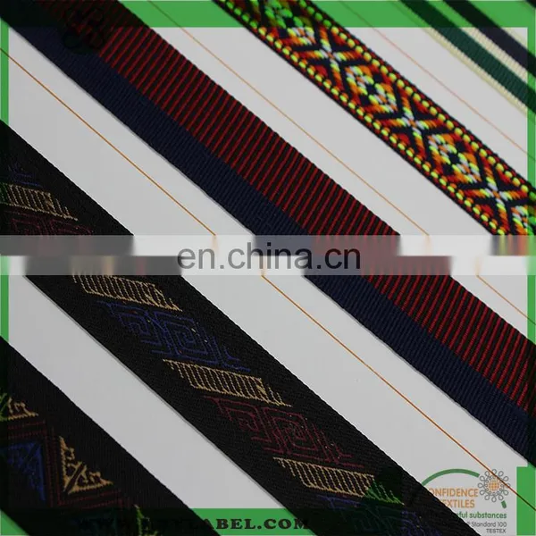 Custom Colourful Woven Webbing /ribbon for Gift photo-3
