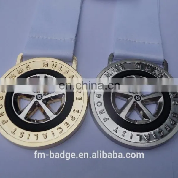 Medal Product Type and Casting Technique OEM Medal Coin, Casting Gold and Silver Matal Medal Coin photo-3