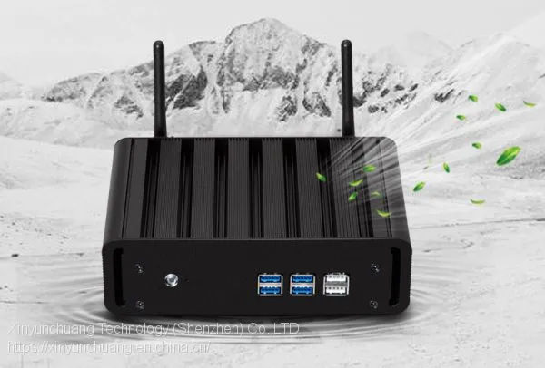 2018 Hot ! Intel Core I5 Mini PC Industrial Computer With WIFI Network Card Industrial Fanless Computer photo-4