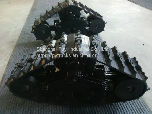 Small Rubber Track System Py-180 for Agricultural Machine/ Wheelchairs photo-2