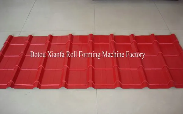 Step Tile Roll Forming Machine photo-5