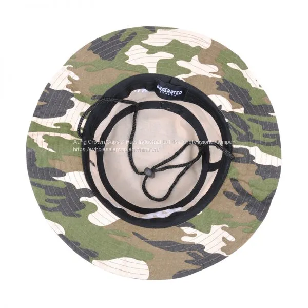 Custom Fashion Short Brim Cotton Bucket Hat photo-5