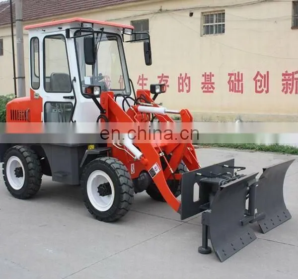 0.6ton 4x4WD Front Mini Agriculture Steering Mini Wheel Loader With CE Approved, Quickhitch photo-3