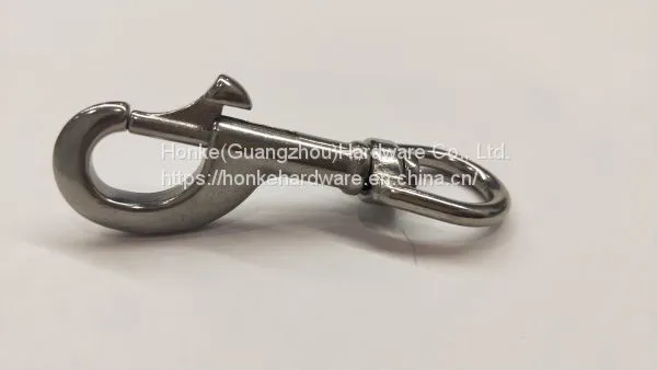 Rigging Hardware Round Swivel Lifting Wire Rope Clamp Eye Bolt Snap Stainless Steel Swivel Quick Link