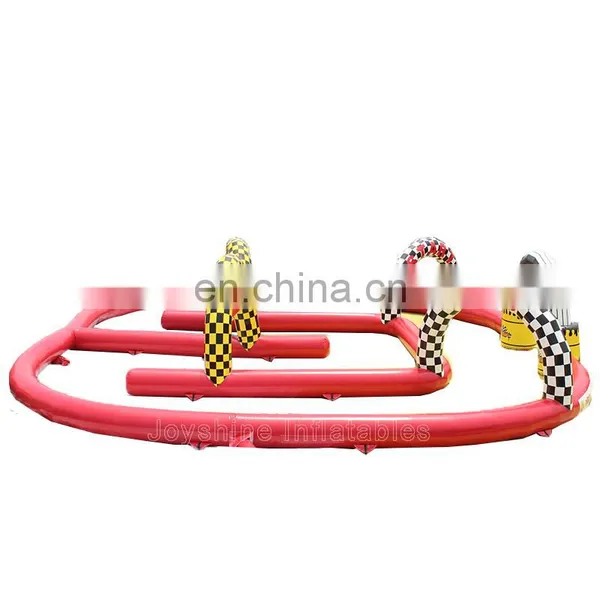 Interactive Game Competition Track Inflatable Car Race Track For Sale photo-2