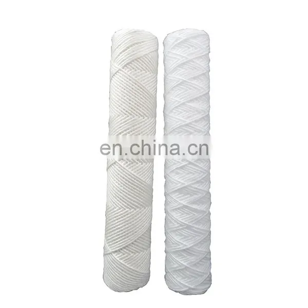 10" PP Cotton String Wire Wound Bulk Water Filter Cartridge photo-2