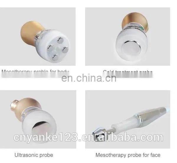 Portable 4 in 1 Mesotherapy no Needle Machines Hot and Cold Hammer photo-6