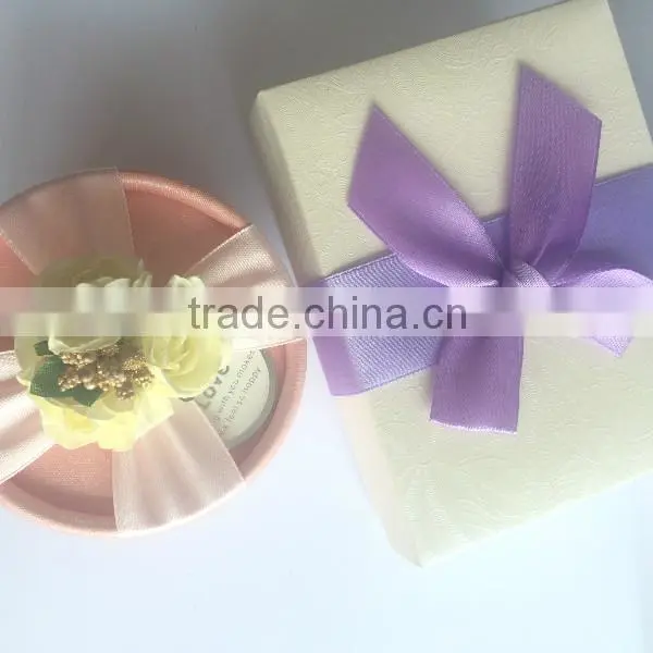 Paper Cardboard Square Ring Necklace Earring Jewelry Gift Boxes Display Case photo-5