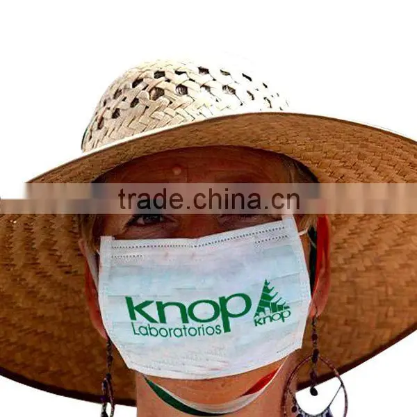 Non-woven Face Mask With Logo Printing