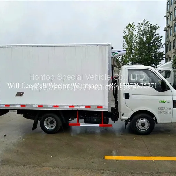 2021 JAC 4X2 10M3 Freezer Vehicle Reefer Truck Refrigerator Trucks for Sale photo-4
