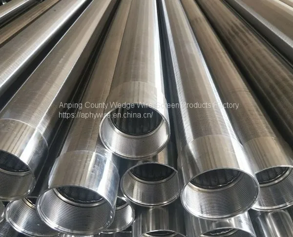 V Shaped Wire Welded Stainless Steel Water Well Screens photo-4