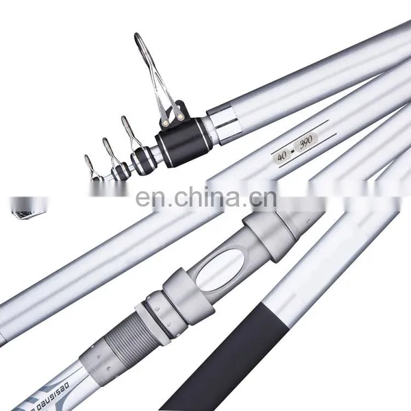 New Design Handmade 3.6-4.5m Fishing Telescopic Rod Carbon Fiber Long Distance Throwing Fishing Rod Reservoir Solid Fishing Rod photo-3