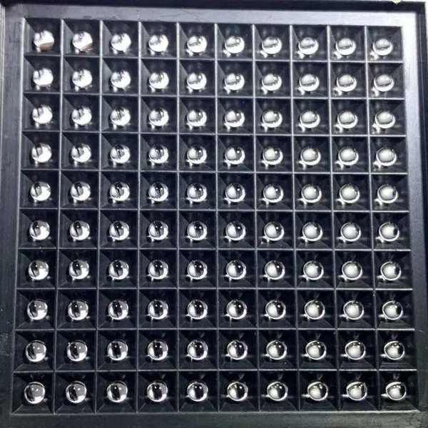 2.141mm Quartz Optical Ball Lens Spherical Ball Bearing MOQ 200pcs