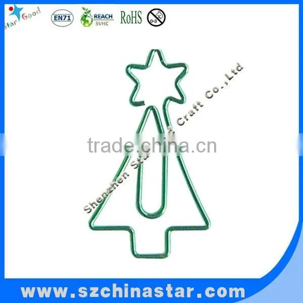 Souvenir Santa Claus Paper Clip With PET Coated Iron Wire photo-3