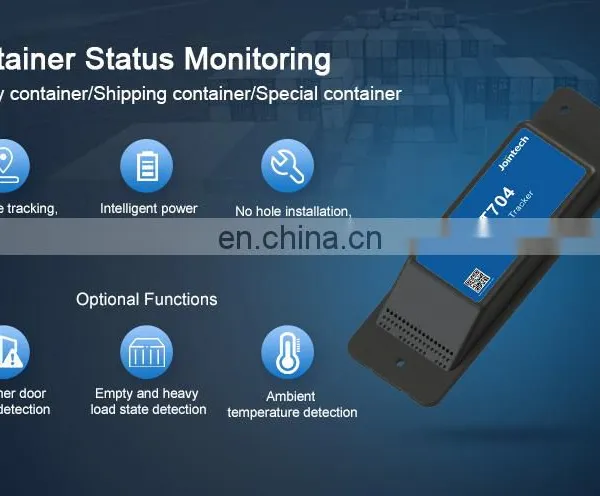 Jointech 704 Long Battery Life Railway Logistics Hidden Container GPS Smart Tracker Sea Freight Tracking Device photo-5