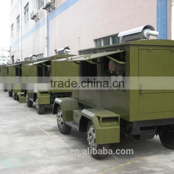 10KW Tailer Type Portable Electrical Diesel Generators With 403D-11G Engine for Sale photo-3