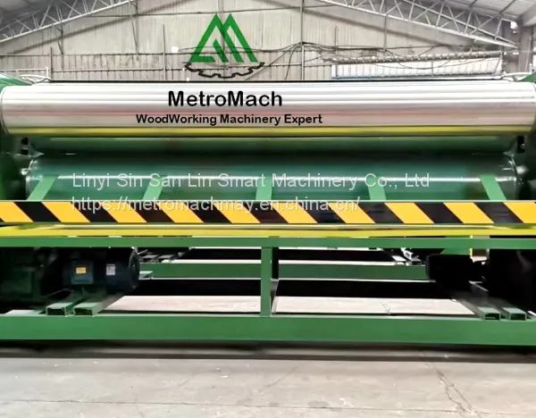 4FT Woodworking Automatic Plywood Veneer Glue Spreader Coating Machine photo-5
