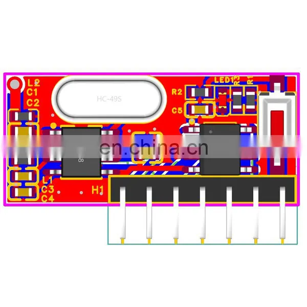 433MHZ Wireless RF Decoding Module Remote Control Receiver Board photo-5