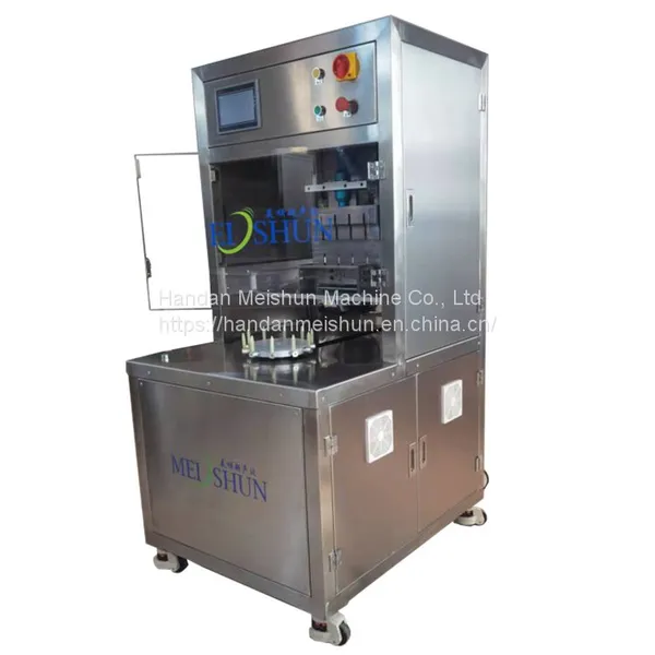 Baking Cakes Round Cake Cutting Machine With Paper Divider Inserting