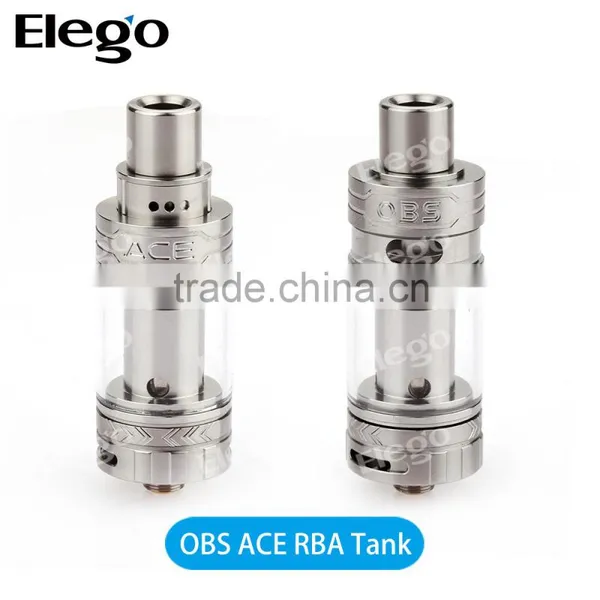 2016 New Ecigarette Ceramic Coil OBS ACE RBA Tank Side Filling OBS ACE in Stock photo-3