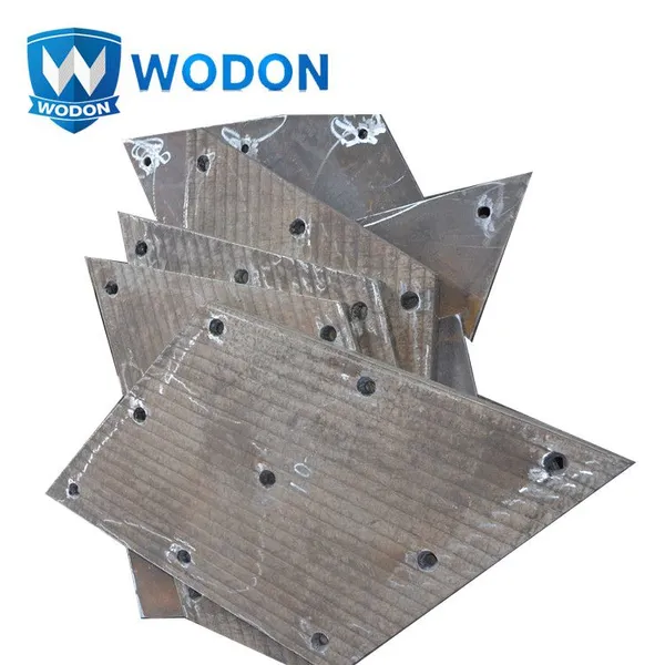 Wodon Chromium Carbide Overlay Wear Plate Excavator Crusher Bucket Liner photo-2