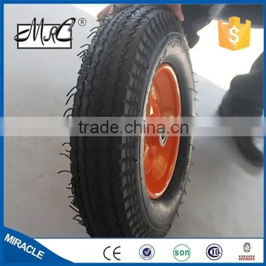 Manufacturer Wheelbarrow Pneumatic Air Rubber Wheel 400x8 photo-4