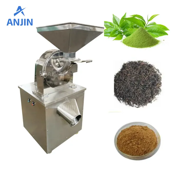 Automatic Ginger Powder Grinding Machine Vegetable Powder Pulverizer Turmeric Powder Mill Grinder Powder Making Machine photo-3