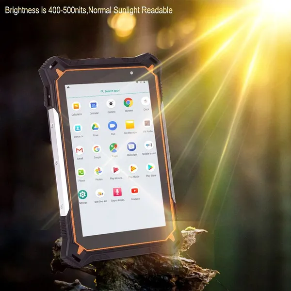 HR828B Cheapest Factory 8'' Octa-core 2.0GHz 4G LTE Android 12 Rugged Tablets With 10000mAh IP68 Rugged Waterproof Tablet PC photo-2