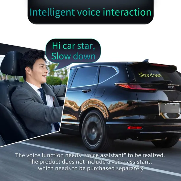 LED Pixel Soft Display Pattern Animation Mobile APP Control Flexible USB Car Screen DIY Text Wireless Lan Connection photo-6