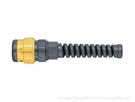 Japanese Nitto Quick Connector Female Connector, Polyurethane Air Pipe Connector With Kink Protection Ring ha - 65sng