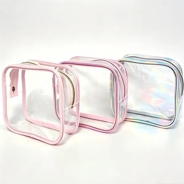 Clear PVC Travel Cosmetic Bag photo-3