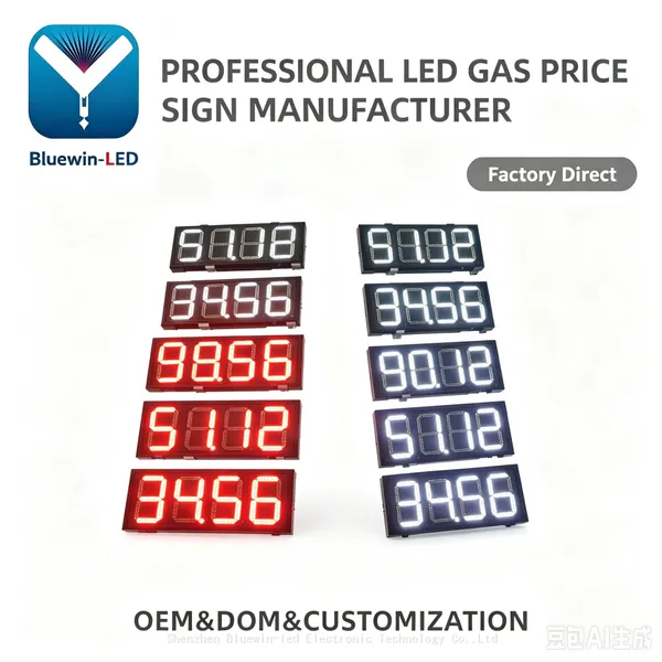 Wireless RF Remote Control for LED Gas Price Sign Changers