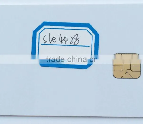 MDC002 Customized Printing Contact Chip SLE4442/4428/5542/5528 Blank Chip Cards photo-2