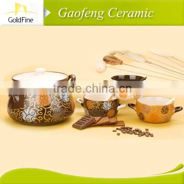 High Quality Double Ear Soup Mug
