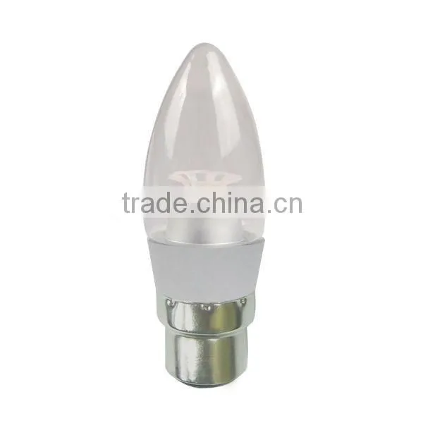 Dimmable LED Candle Bulb B22