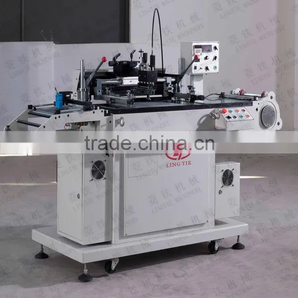 High-speed Automatic Roll to Roll Sticker Label Screen Printing Machine