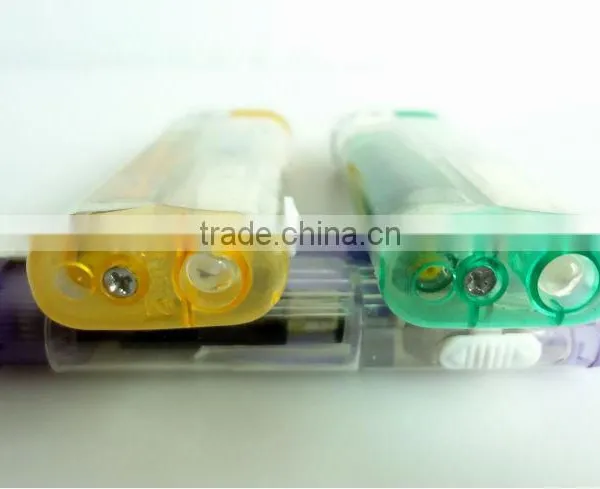 Five Colors Cheap Electric Lighter Torch Lighters Wholesale Led Lighter photo-3