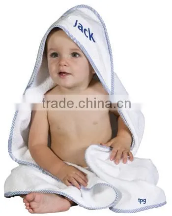 100% Organic Cotton Cartton Hooded Towel Baby Quality Choice photo-3