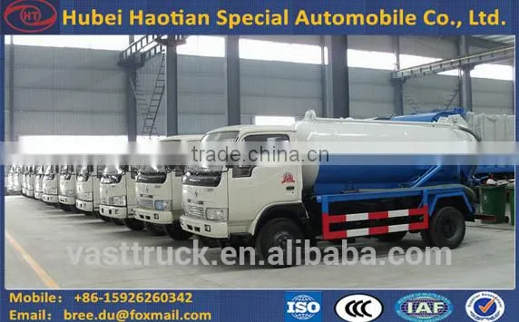 3~12 Cbm Waste Water Suction Truck for Sewage Cleaning/fecal Treatment photo-4