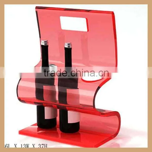 Assorted Color Acrylic Wine Display Rack photo-4