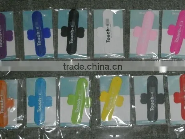 J224 Colorful Table Stand for Mobile Phone PVC Phone Stand photo-3