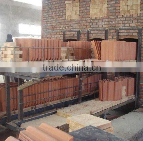 Pusher Kiln for Clay Roofing Tiles Firing