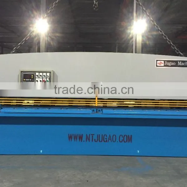 2015 New Design Metal Sheet Shearing Machine for Sale,hydraulic Swing Beam Shear,cut off Machine photo-2