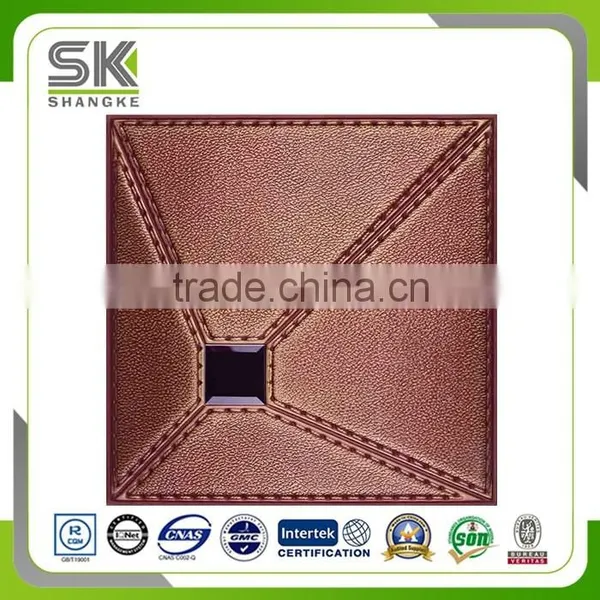 Interior Leather Wall Tiles for Luxury House Decoration photo-2