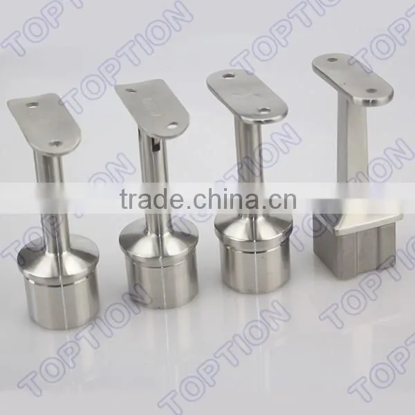 Stainless Steel Handrail Balustrade Adjustable Round Post Support Adjustable Handrail Bracket photo-5