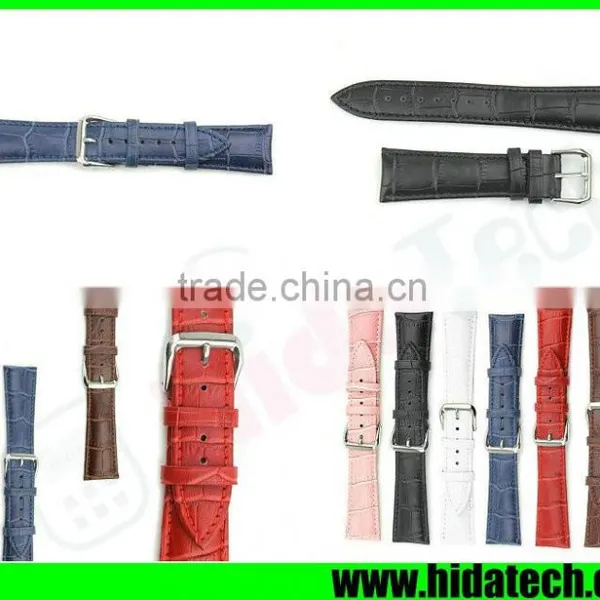 Wholesale Crocodile Pattern Genuine Leather Strap for Apple Watch Band photo-6