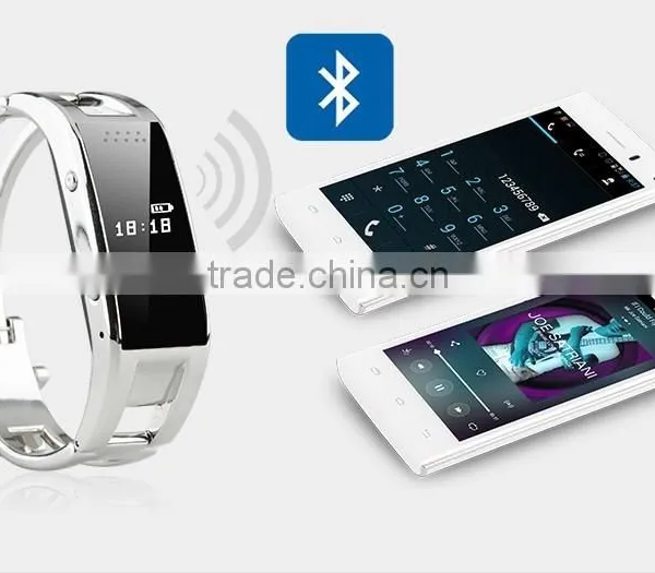Bluetooth Smart Watch Bracelet Compatible With IOS and Android photo-2